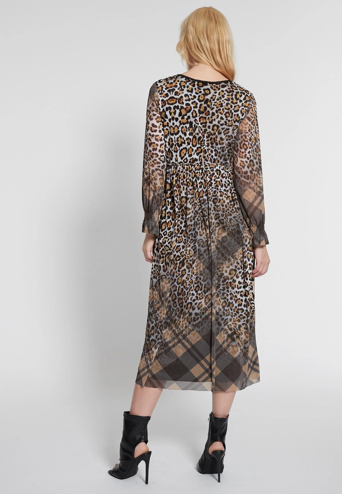 Ana Alcazar Midi Jurk Hilla 3 Ana Alcazar Midi Jurk Hilla - Afbeelding 3