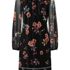 Ana Alcazar Lange Mouwen Jurk Hiane 13 Ana Alcazar Lange Mouwen Jurk Hiane -Goedkope Mooie Kled Winkel ana alcazar 049367 3292 9101