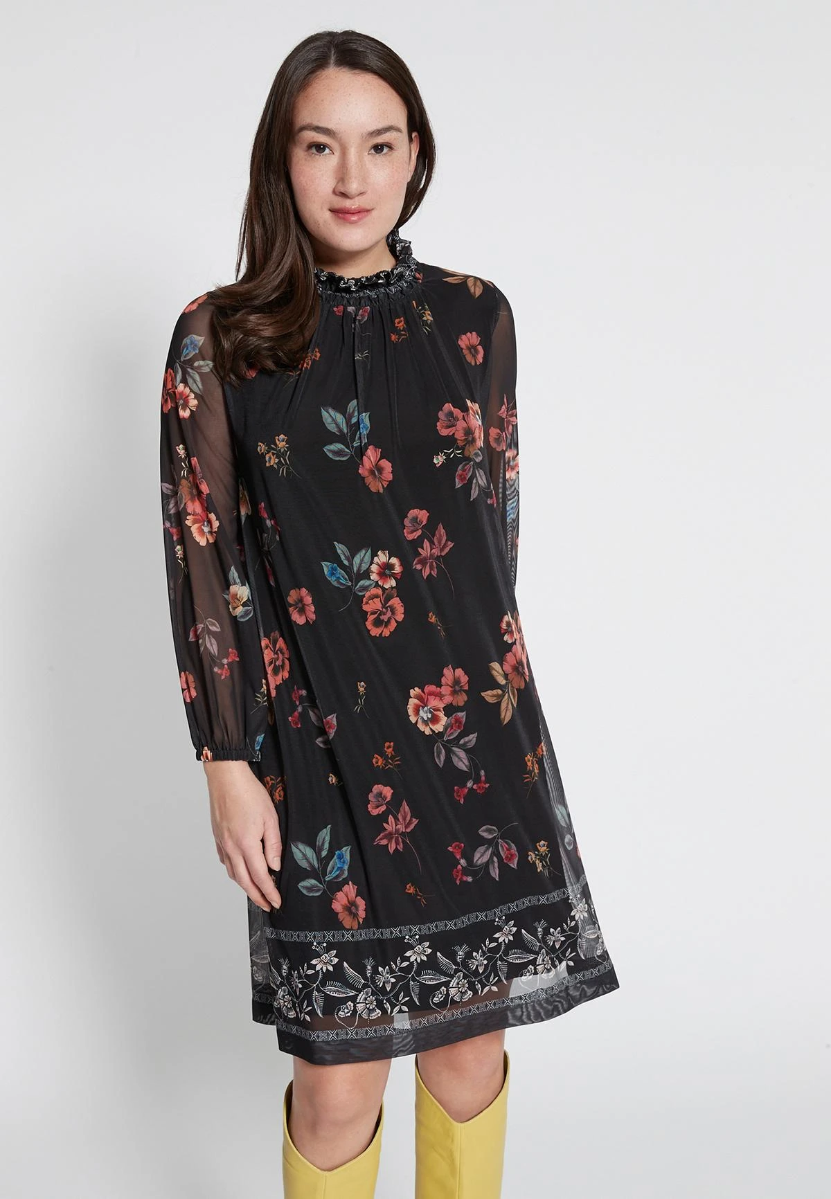 Ana Alcazar Lange Mouwen Jurk Hiane 2 Ana Alcazar Lange Mouwen Jurk Hiane - Afbeelding 2