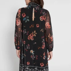 Ana Alcazar Lange Mouwen Jurk Hiane 9 Ana Alcazar Lange Mouwen Jurk Hiane -Goedkope Mooie Kled Winkel ana alcazar 049367 3292 9106