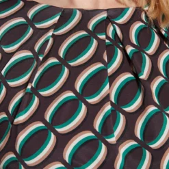 Ana Alcazar Pofmouw Jurk Hiona -Goedkope Mooie Kled Winkel ana alcazar 049399 3299 9105