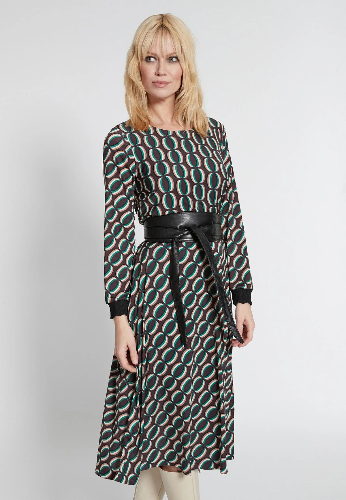 Ana Alcazar Midi Jurk Hiosa 3 Ana Alcazar Midi Jurk Hiosa - Afbeelding 3