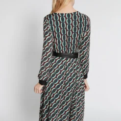 Ana Alcazar Midi Jurk Hiosa 10 Ana Alcazar Midi Jurk Hiosa -Goedkope Mooie Kled Winkel ana alcazar 049400 3299 9105