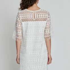 Ana Alcazar Kant Jurk Kabaly -Goedkope Mooie Kled Winkel ana alcazar 049505 33214