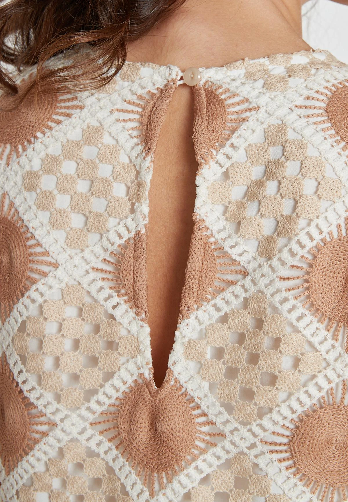 Ana Alcazar Gehaakte Jurk Kabea 4 Ana Alcazar Gehaakte Jurk Kabea - Afbeelding 4