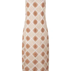 Ana Alcazar Midi Jurk Kabesi -Goedkope Mooie Kled Winkel ana alcazar 049511 33221