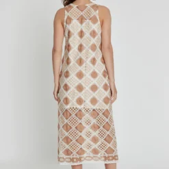 Ana Alcazar Midi Jurk Kabesi -Goedkope Mooie Kled Winkel ana alcazar 049511 33224