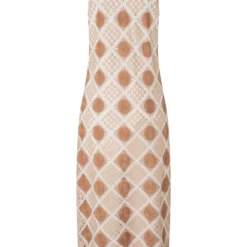 Ana Alcazar Midi Jurk Kabesi -Goedkope Mooie Kled Winkel ana alcazar 049511 33227