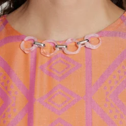 Ana Alcazar Midi Jurk Kadina -Goedkope Mooie Kled Winkel ana alcazar 049540 33295