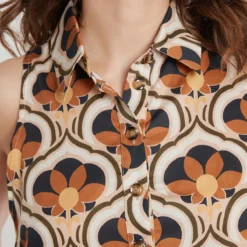 Ana Alcazar 70's Jurk Kagia -Goedkope Mooie Kled Winkel ana alcazar 049560 33365