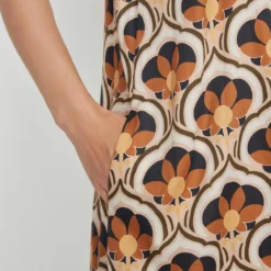 Ana Alcazar 70's Jurk Kagia -Goedkope Mooie Kled Winkel ana alcazar 049560 33366