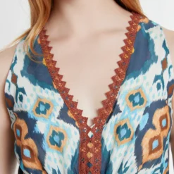 Ana Alcazar Ethno Jurk Kaine -Goedkope Mooie Kled Winkel ana alcazar 049570 33385