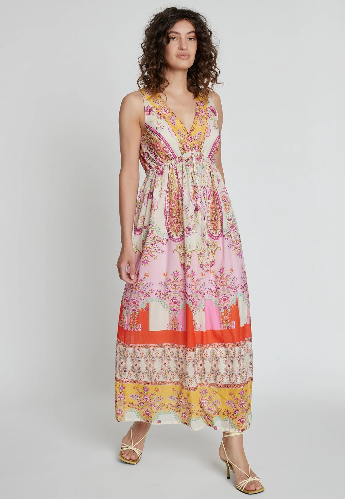 Ana Alcazar Maxi Jurk Kajas 2 Ana Alcazar Maxi Jurk Kajas - Afbeelding 2