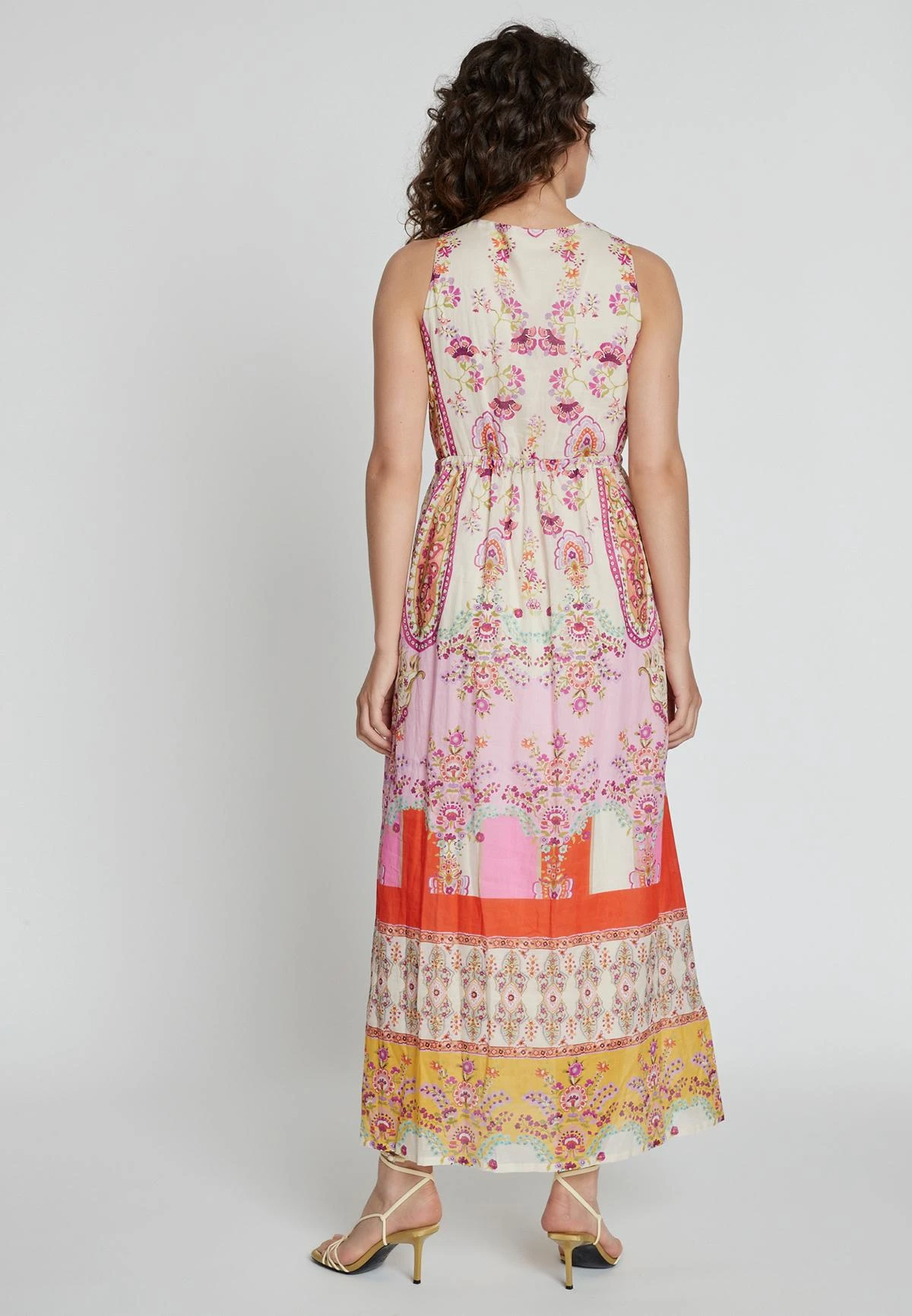 Ana Alcazar Maxi Jurk Kajas 3 Ana Alcazar Maxi Jurk Kajas - Afbeelding 3