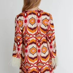 Ana Alcazar 70's Jurk Kama -Goedkope Mooie Kled Winkel ana alcazar 049581 33424