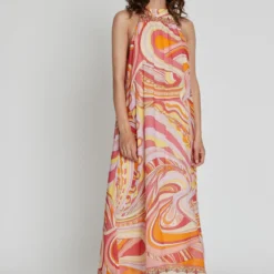 Ana Alcazar Neckholder Jurk Kapya