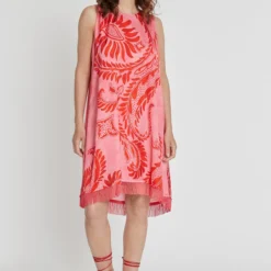 Ana Alcazar Franjes Jurk Kasyne