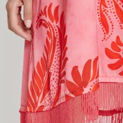 Ana Alcazar Franjes Jurk Kasyne -Goedkope Mooie Kled Winkel ana alcazar 049598 33465