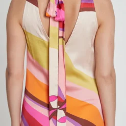 Ana Alcazar Neckholder Jurk Kaffa 9 Ana Alcazar Neckholder Jurk Kaffa -Goedkope Mooie Kled Winkel ana alcazar 049600 33475