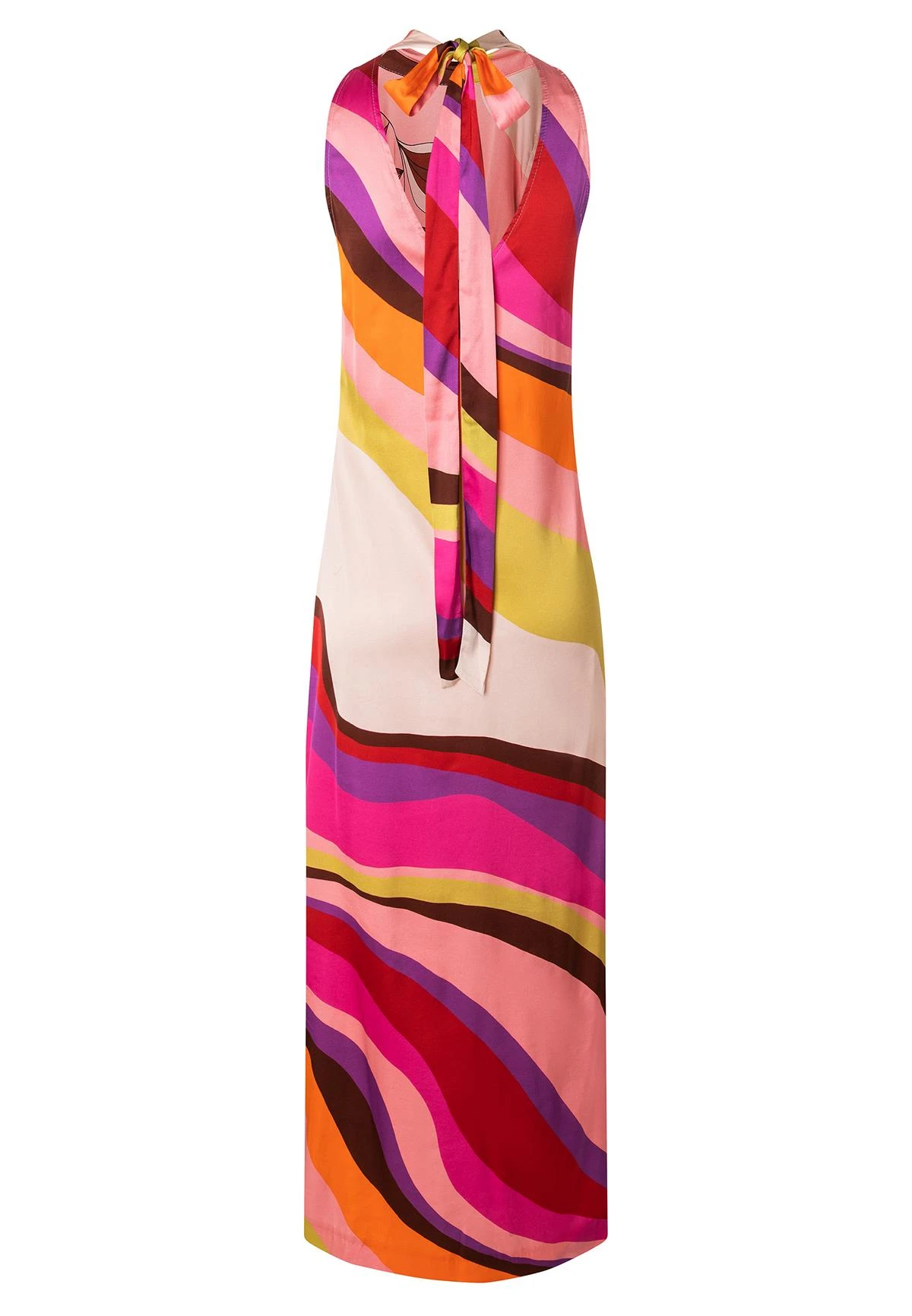 Ana Alcazar Neckholder Jurk Kaffa 5 Ana Alcazar Neckholder Jurk Kaffa - Afbeelding 5