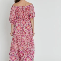 Ana Alcazar Gelaagde Jurk Keani -Goedkope Mooie Kled Winkel ana alcazar 049605 33484