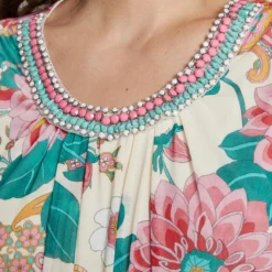 Ana Alcazar Print Jurk Kema -Goedkope Mooie Kled Winkel ana alcazar 049626 33535