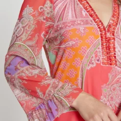 Ana Alcazar Kaftan Jurk Keposa -Goedkope Mooie Kled Winkel ana alcazar 049630 33545