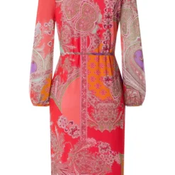 Ana Alcazar Lange Mouwen Jurk Kepora 10 Ana Alcazar Lange Mouwen Jurk Kepora -Goedkope Mooie Kled Winkel ana alcazar 049632 33546