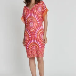 Ana Alcazar Print Jurk Kesmi