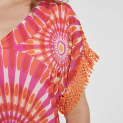 Ana Alcazar Print Jurk Kesmi -Goedkope Mooie Kled Winkel ana alcazar 049636 33556