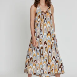 Ana Alcazar Strap Jurk Kiby -Goedkope Mooie Kled Winkel ana alcazar 049655 33583