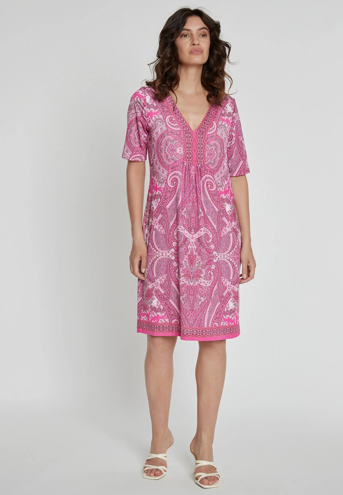 Ana Alcazar Korte Mouwen Jurk Kim 1 Ana Alcazar Korte Mouwen Jurk Kim