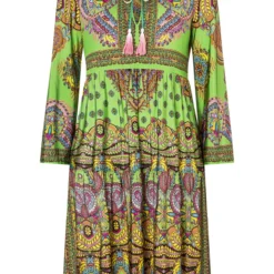 Ana Alcazar Tiered Jurk Kiona 13 Ana Alcazar Tiered Jurk Kiona -Goedkope Mooie Kled Winkel ana alcazar 049674 33621