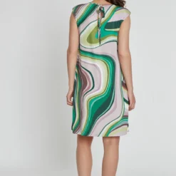 Ana Alcazar Print Jurk Kirea -Goedkope Mooie Kled Winkel ana alcazar 049678 33634