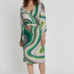 Ana Alcazar Wikkel Jurk Kirone