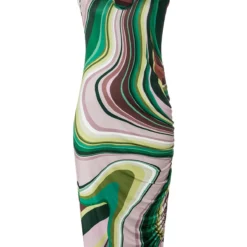 Ana Alcazar Midi Jurk Kirla -Goedkope Mooie Kled Winkel ana alcazar 049680 33631