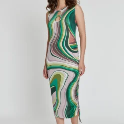 Ana Alcazar Midi Jurk Kirla