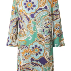 Ana Alcazar Print Jurk Kisina -Goedkope Mooie Kled Winkel ana alcazar 049684 33646