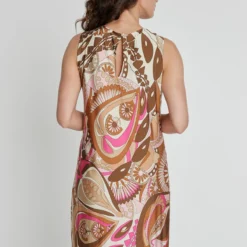 Ana Alcazar Mouwloos Jurk Kiwa -Goedkope Mooie Kled Winkel ana alcazar 049689 33654