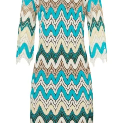 Ana Alcazar Korte Mouwen Jurk Kobea -Goedkope Mooie Kled Winkel ana alcazar 049698 33671