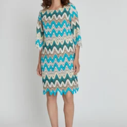 Ana Alcazar Korte Mouwen Jurk Kobea