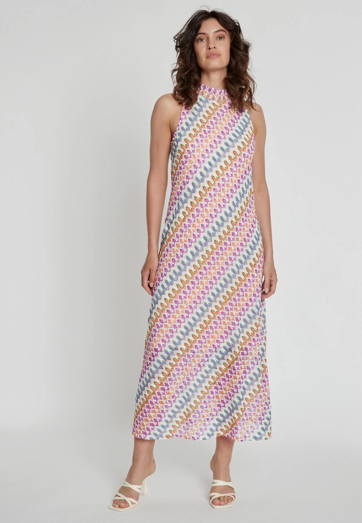 Ana Alcazar Midi Jurk Kybea 2 Ana Alcazar Midi Jurk Kybea - Afbeelding 2