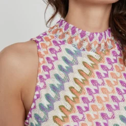 Ana Alcazar Midi Jurk Kybea 11 Ana Alcazar Midi Jurk Kybea -Goedkope Mooie Kled Winkel ana alcazar 049711 33706