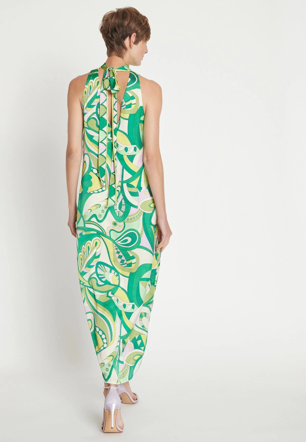 Ana Alcazar Neckholder Jurk Lewi 3 Ana Alcazar Neckholder Jurk Lewi - Afbeelding 3