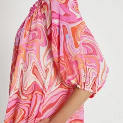 Ana Alcazar Flounce Jurk Liccy -Goedkope Mooie Kled Winkel ana alcazar 049777 33876