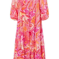 Ana Alcazar Flounce Jurk Liccy -Goedkope Mooie Kled Winkel ana alcazar 049777 33878