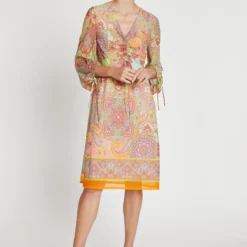 Ana Alcazar Lange Mouw Jurk Lissy