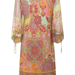 Ana Alcazar Lange Mouw Jurk Lissy -Goedkope Mooie Kled Winkel ana alcazar 049794 33917