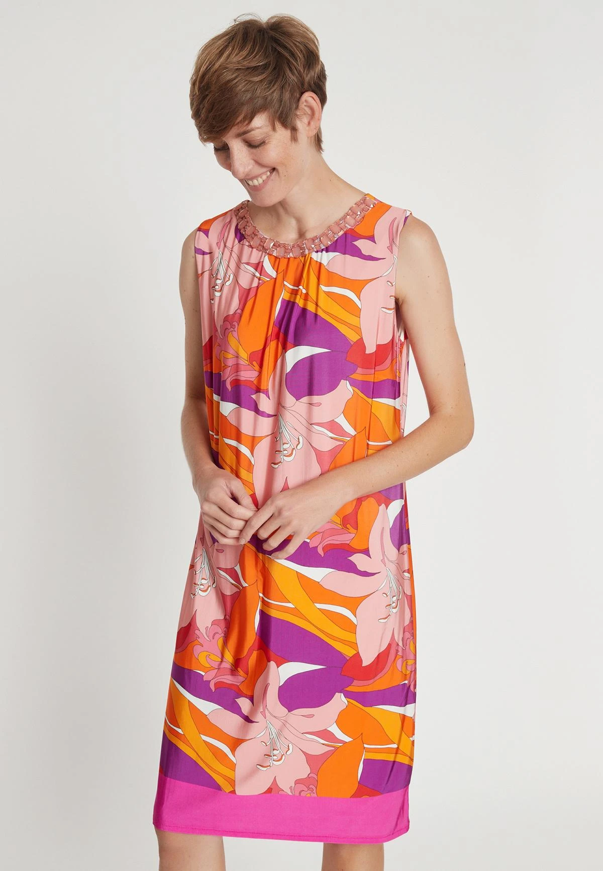 Ana Alcazar Mouwloos Jurk Loana 2 Ana Alcazar Mouwloos Jurk Loana - Afbeelding 2