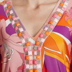 Ana Alcazar Kaftan Jurk Loara -Goedkope Mooie Kled Winkel ana alcazar 049812 33955